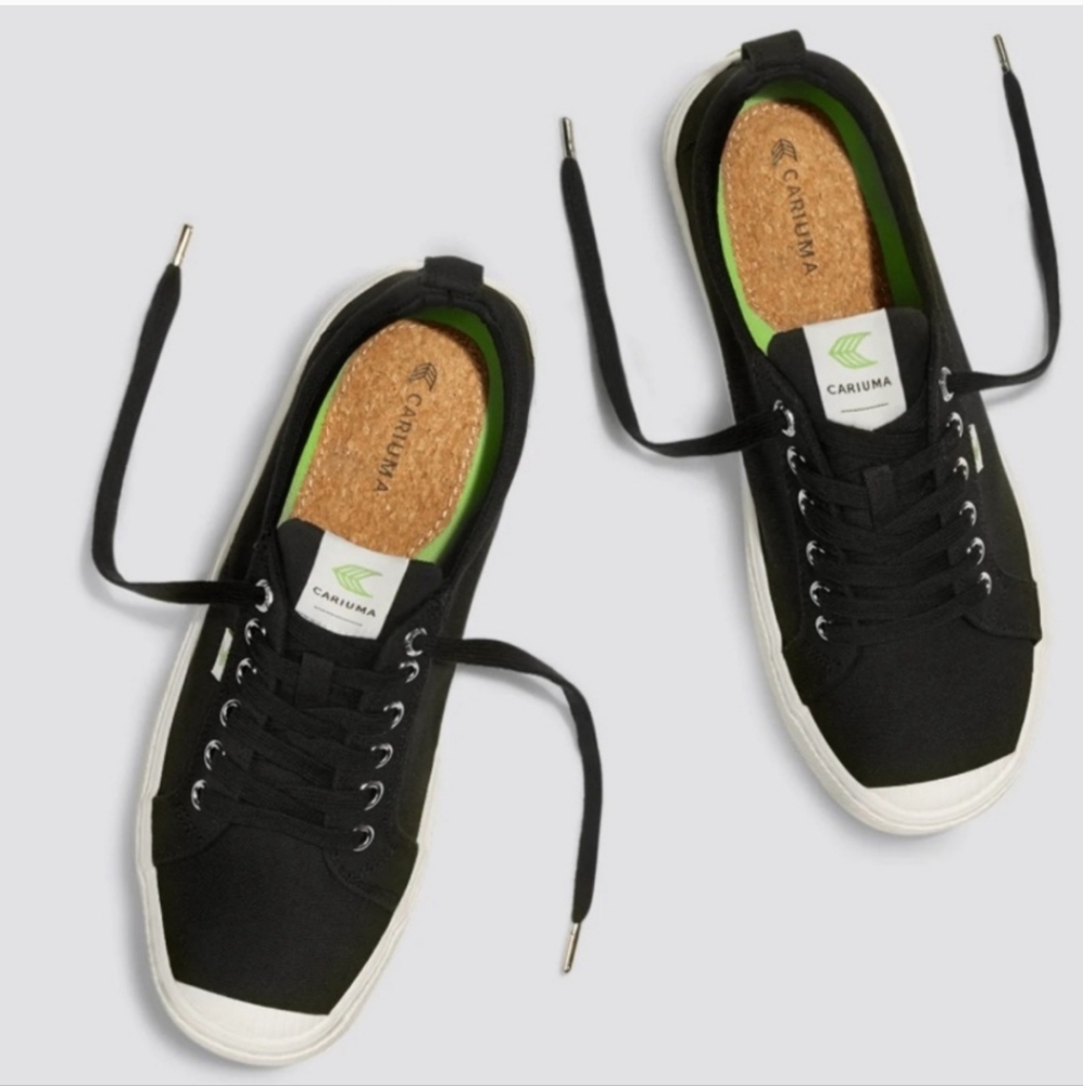 NEW CARIUMA OCA LOW BLACK CANVAS SNEAKER UNISEX Women’s 7.5